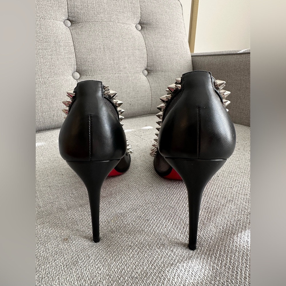 Christian Louboutin Galativi Spikes 85 Nappa 39 Worn Once! - Picture 6 of 10